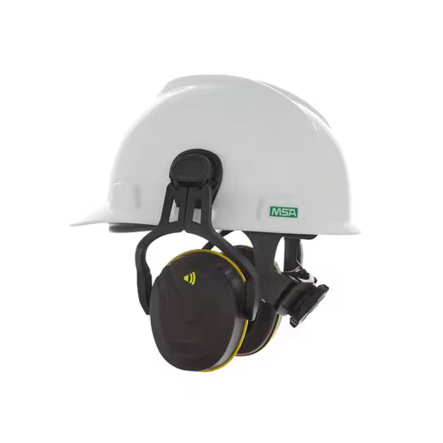 MSA V-Gard® H1 Helmet-Mounted Earmuffs – Medium Attenuation – Model 10190357