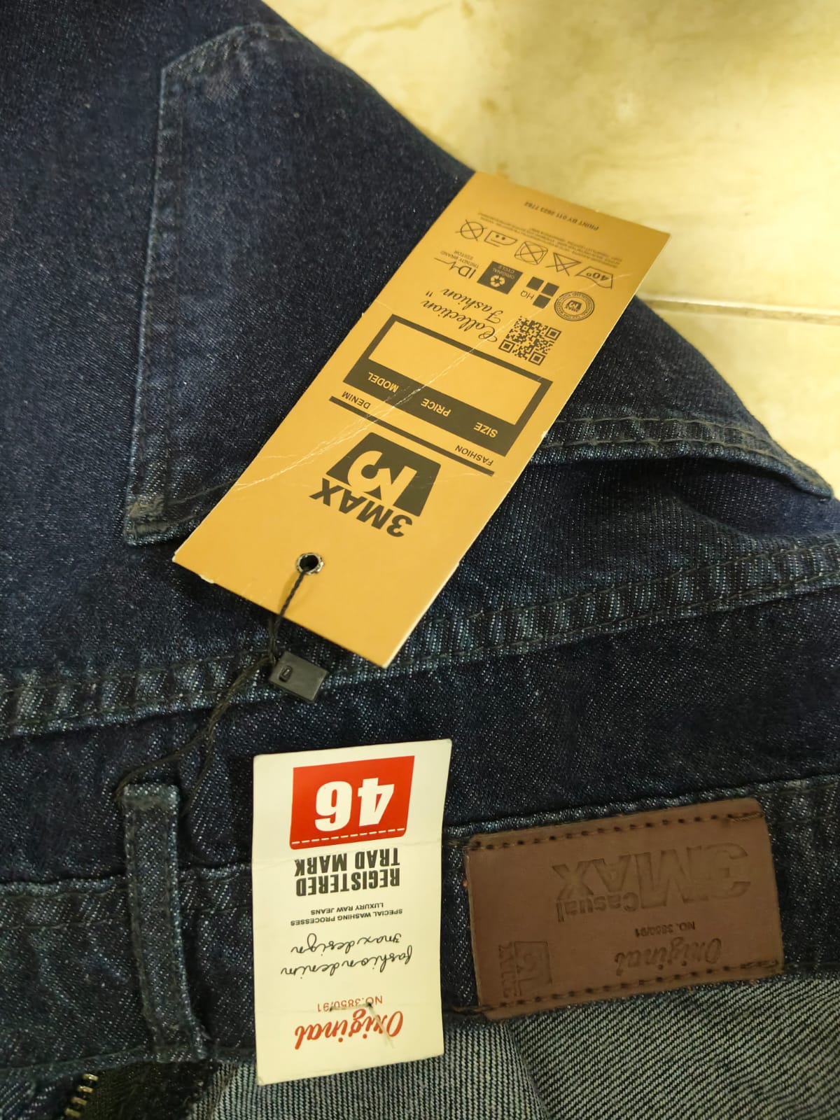 3max Reflective Jeans Pants - Size 46