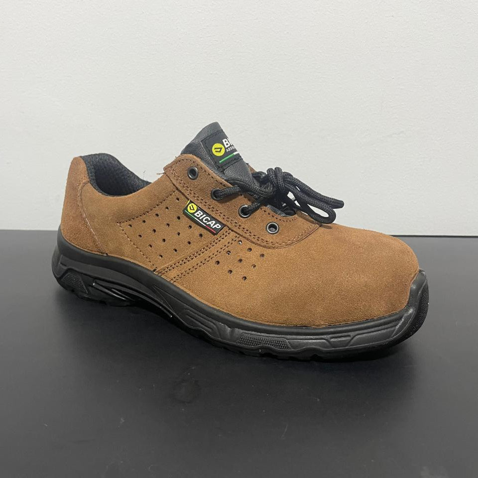 سيفتي شوز بيكاب موديل B-05N بني| Bicap Safety Shoes B-05N Brown