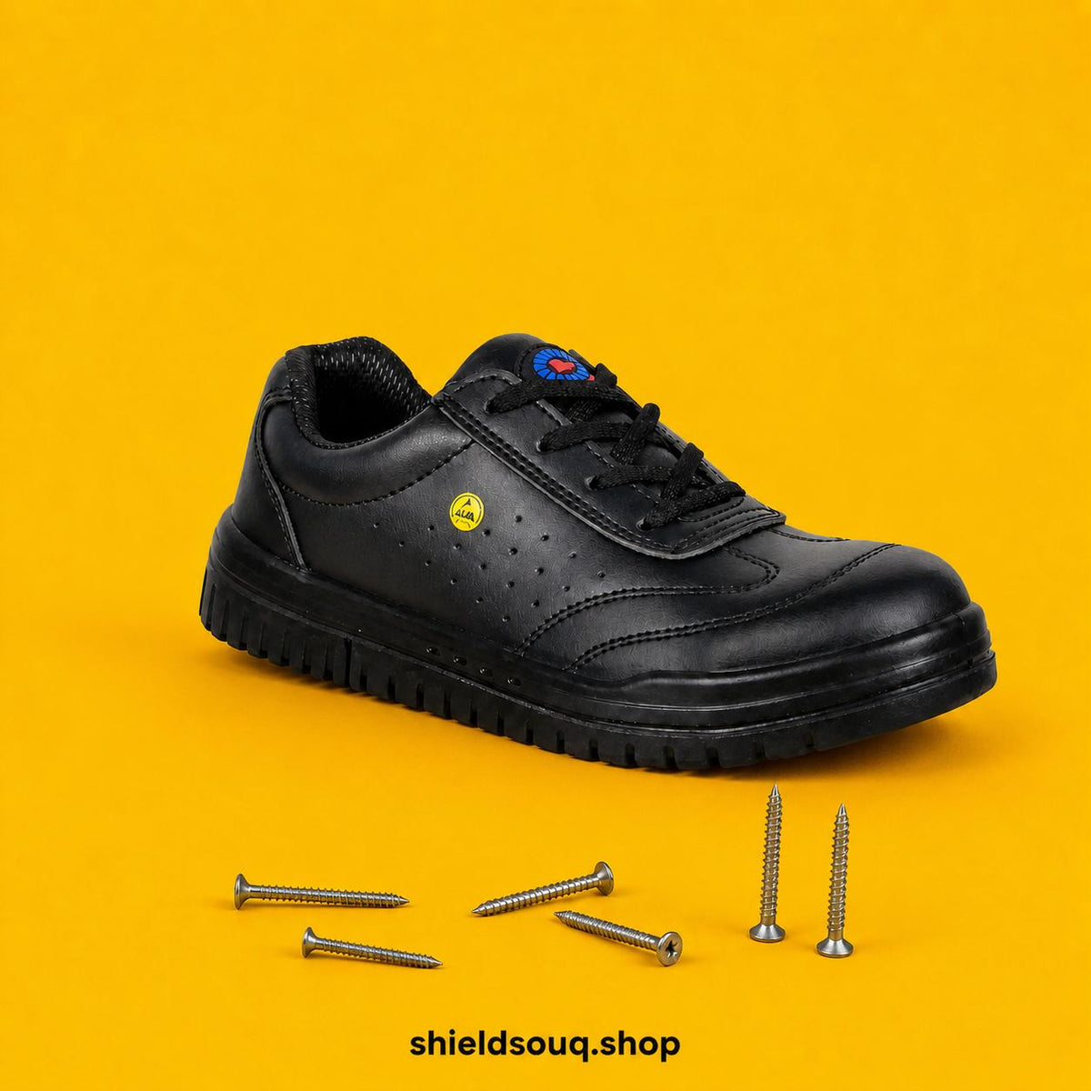 سيفتي شوز واق  موديل ST-09 S1P | WAQ Safety Shoes ST-09 S1P