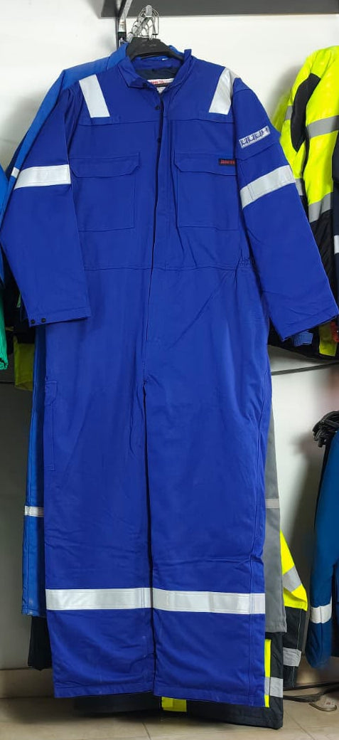 أفرول روتس مبطن مقاوم للهب أزرق RO23096LWT | Coverall-Roots-RO23096LWT-Blue