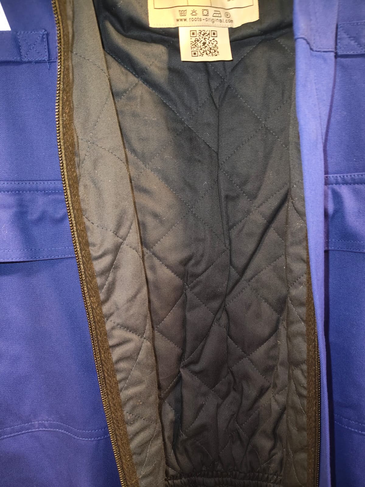 أفرول روتس مبطن مقاوم للهب أزرق RO23096LWT | Coverall-Roots-RO23096LWT-Blue