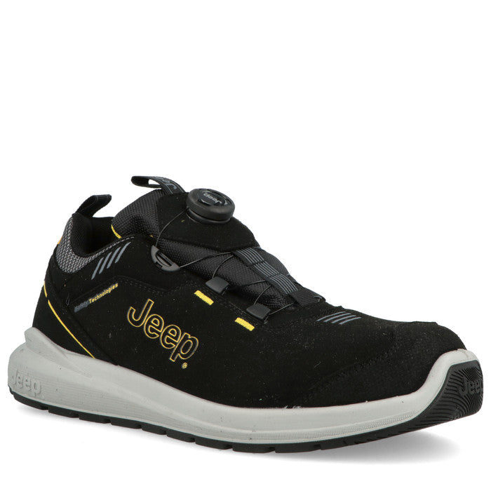 Jeep Jeepster ML Safety Shoes S3 – Black/Yellow | سيفتي شوز جيب جيبستر ML S3 – أسود/أصفر (YM2100DI)
