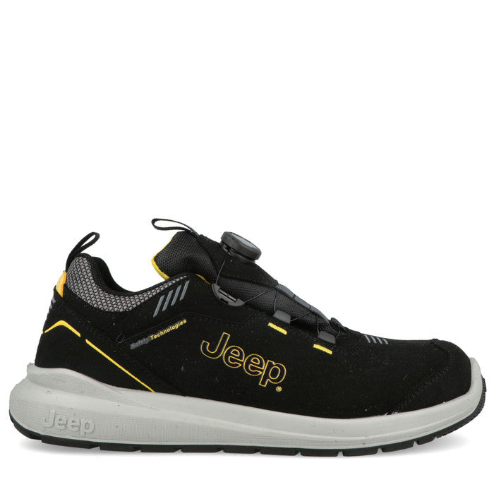 Jeep Jeepster ML Safety Shoes S3 – Black/Yellow | سيفتي شوز جيب جيبستر ML S3 – أسود/أصفر (YM2100DI)