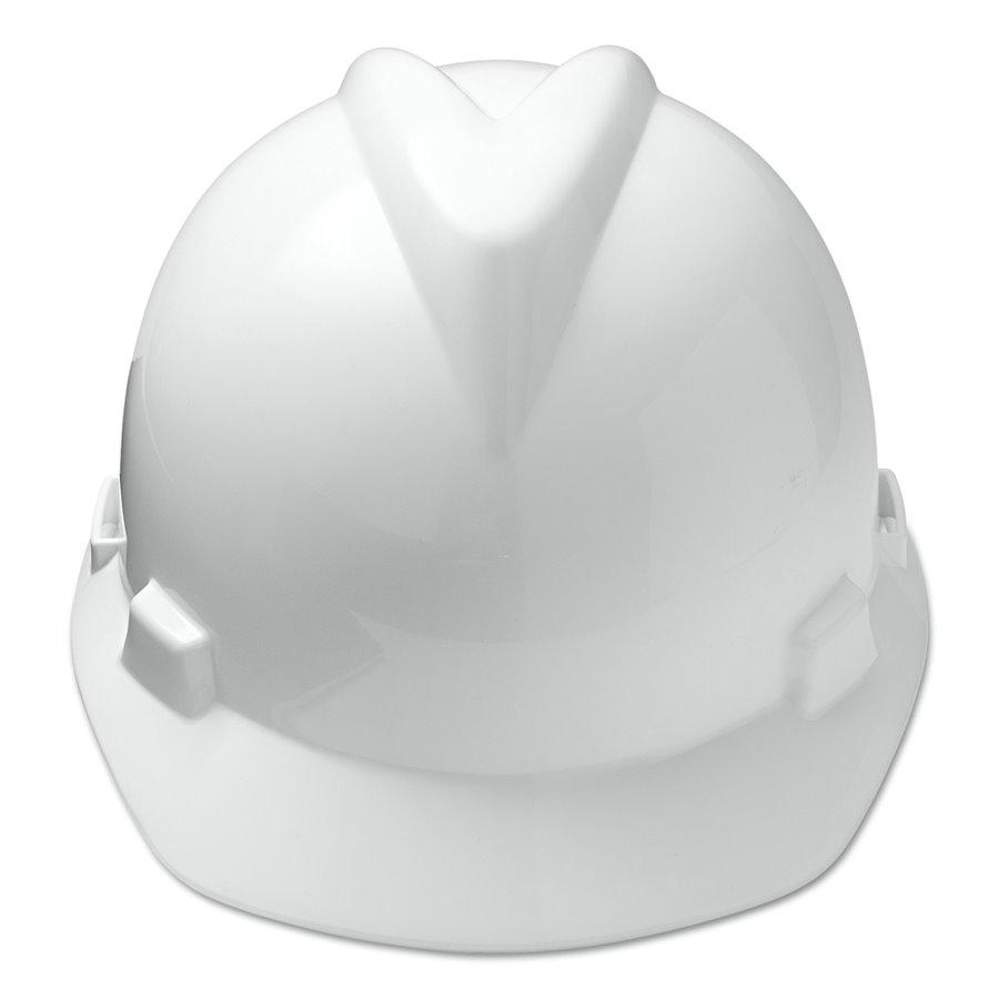 خوذة سيفتي إم إس إيه - موديل في-جارد - أبيض | MSA Safety Helmet - Model V-Gard - White