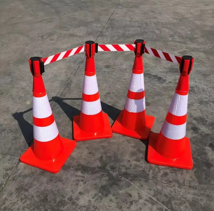 Retractable Cone Barrier with Belt