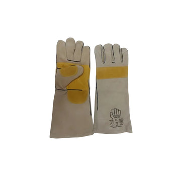 Golden Hand Supported Safety Gloves - Welding