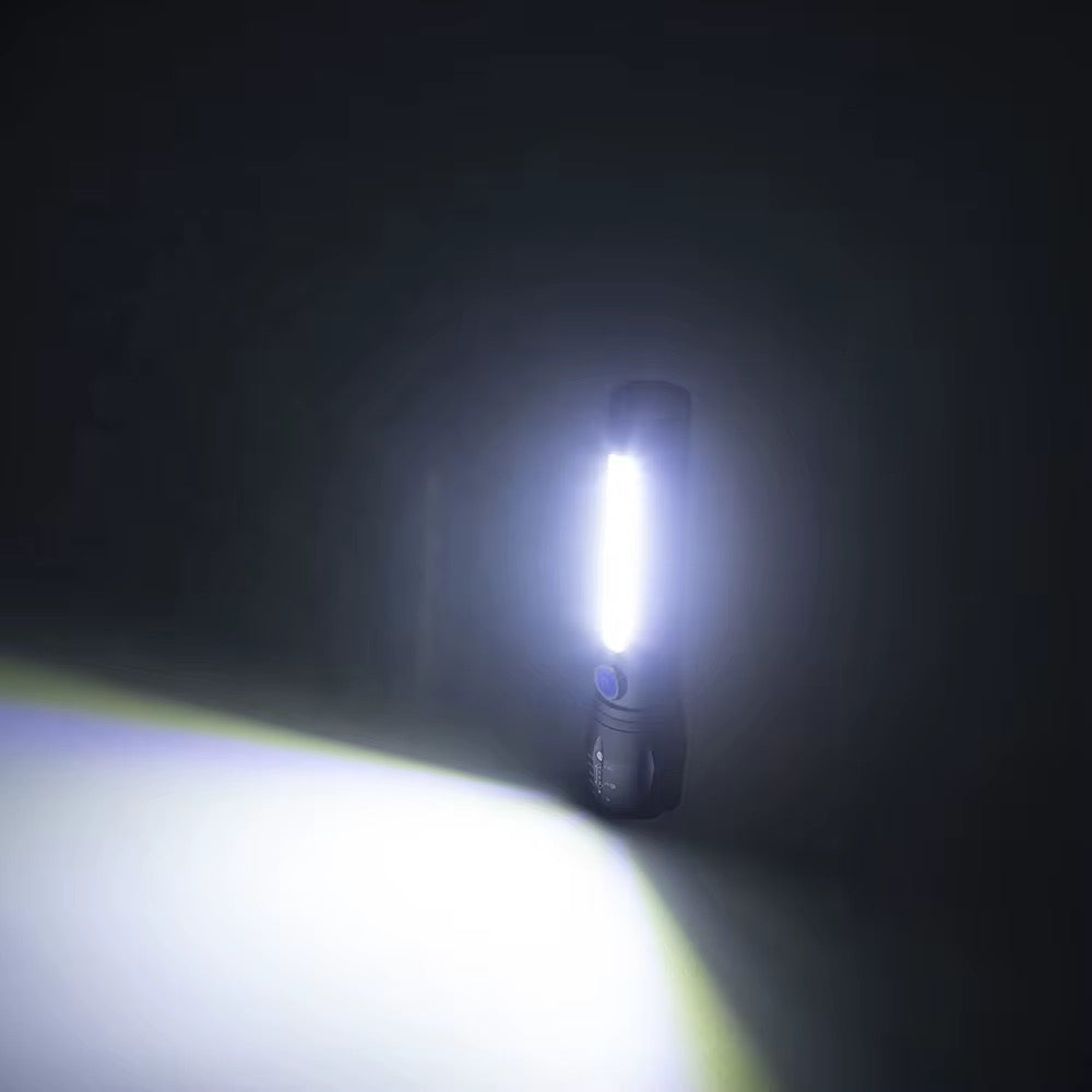 183 USB Rechargeable LED Flashlight with Side Light
