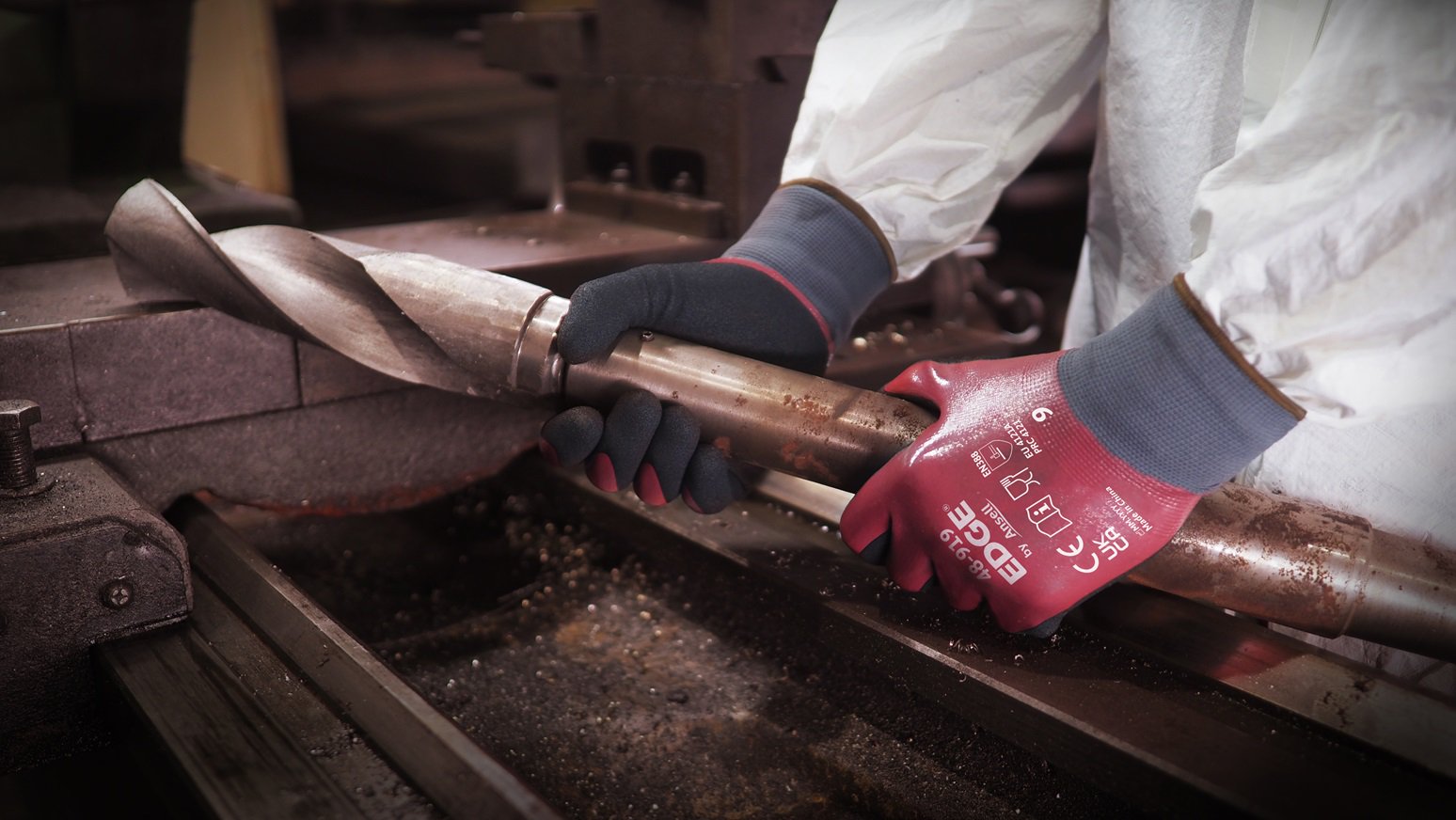 Ansell Safety Gloves - Model EDGE® 48-919 - Oil & Industrial Work