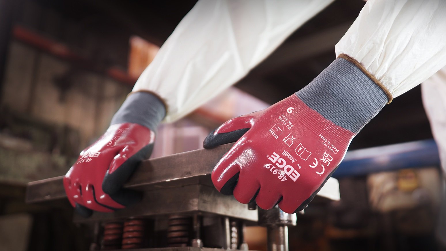 Ansell Safety Gloves - Model EDGE® 48-919 - Oil & Industrial Work
