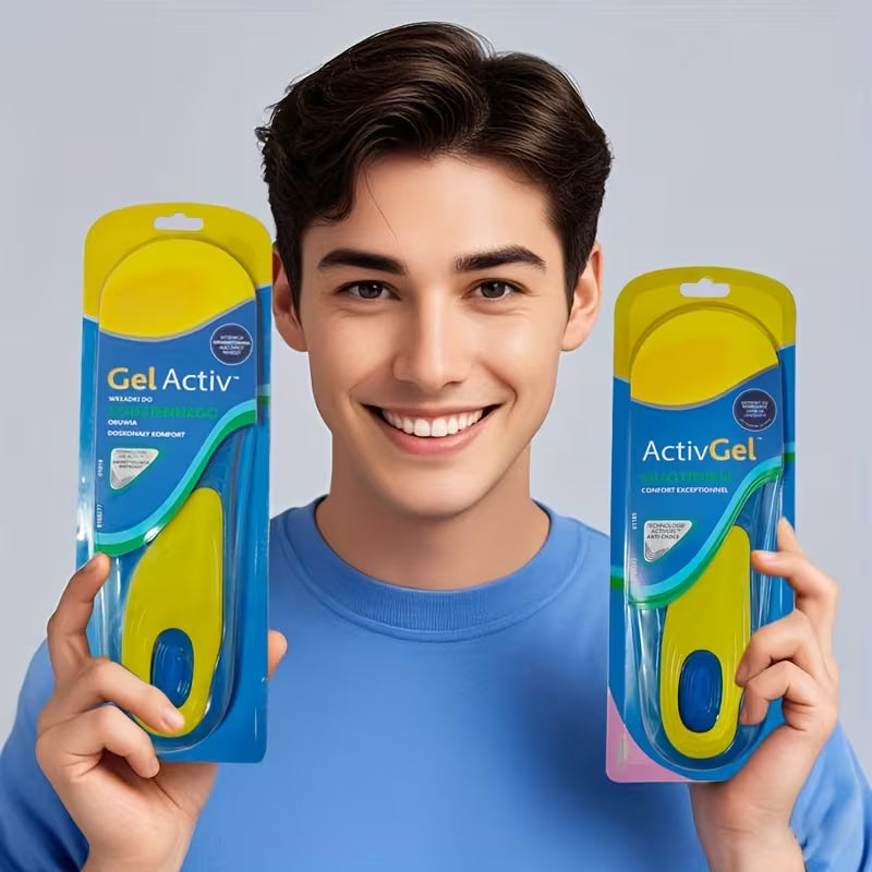 فرش جيل سيليكون لكل الأحذية | Gel Silicone Comfort Insole