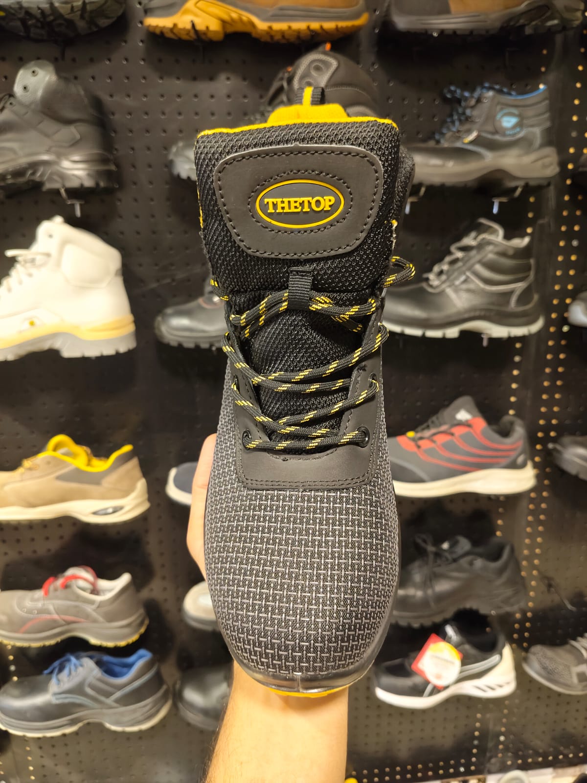 THETOP Safety Half Boot S3 – Composite Non-Metallic Toe Cap