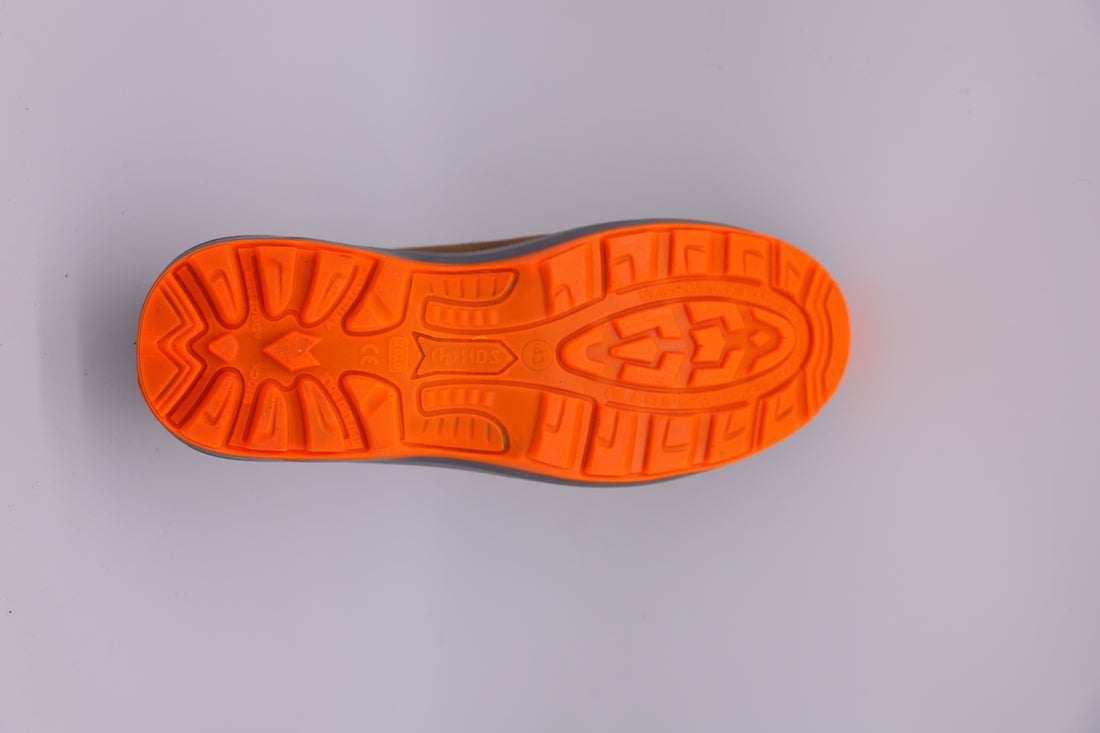 كوتشي سيفتي مكتبي S1P براند إتش دي إس تركي بني C500 | SafetyShoes-HDS-C500