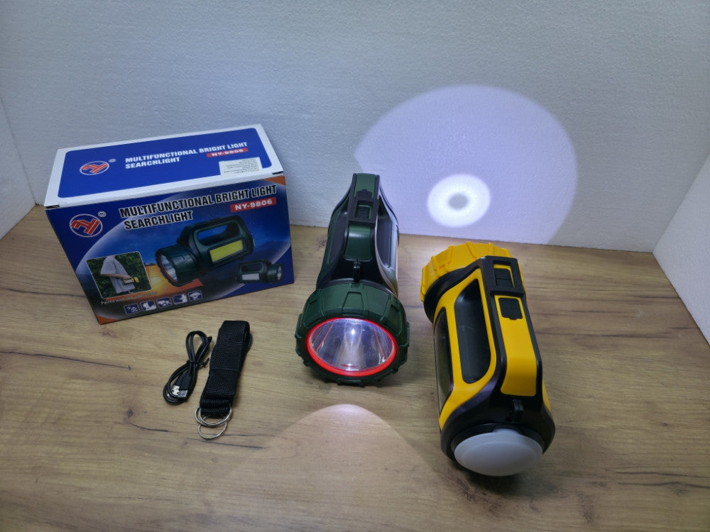 Searchlight Rechargeable NY-9806 with COB Side Light