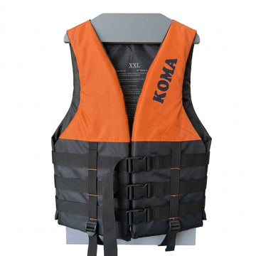 لايف جاكيت كوما برتقالي × أسود 711 | LifeVest-Koma-711-Orange