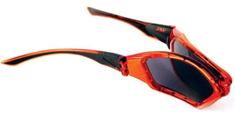 JSP Forceflex Orange Frame Smoke Lens