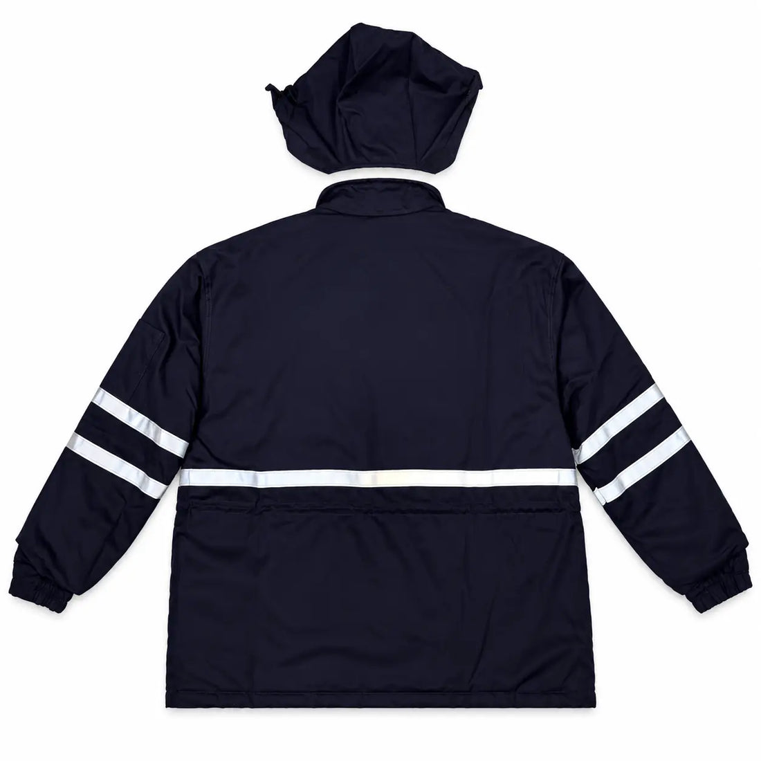 جاكيت ريدوينج مبطن مقاوم للهب كحلي بعواكس وكابيشو قابل للفك | Jacket-Redwing-FR-Navy