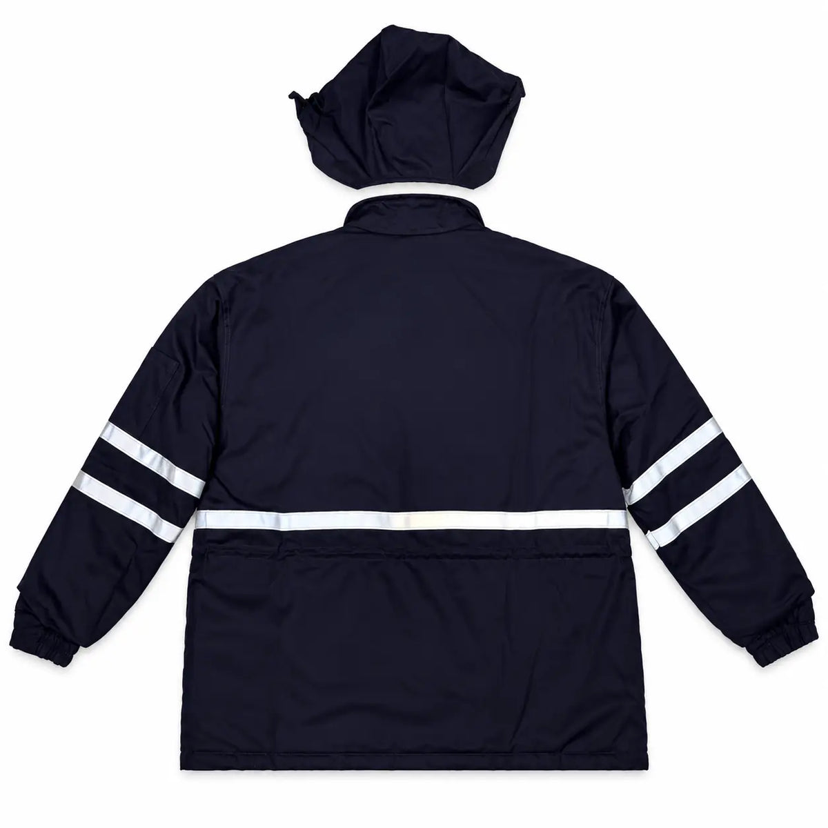 جاكيت ريدوينج مبطن مقاوم للهب كحلي بعواكس وكابيشو قابل للفك | Jacket-Redwing-FR-Navy