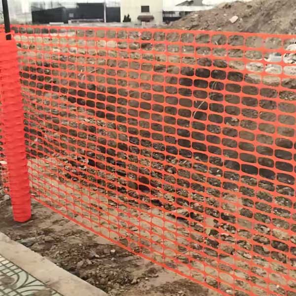Plastic Barrier Mesh Temporary Fence Safety Gardening