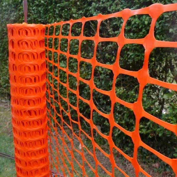 Plastic Barrier Mesh Temporary Fence Safety Gardening