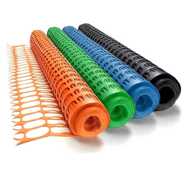 Plastic Barrier Mesh Temporary Fence Safety Gardening