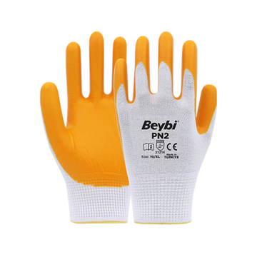 Beybi PN2 Latex Coated Safety Gloves | EN388 2121X