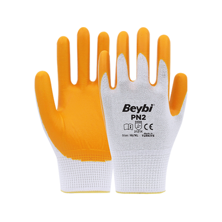 Beybi PN2 Latex Coated Safety Gloves | EN388 2121X