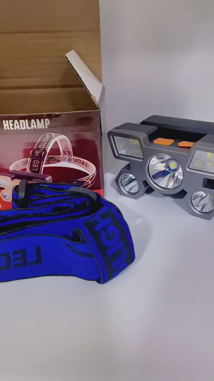 185-91 Rechargeable 5 LED Headlamp