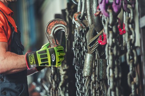 Ansell Safety Gloves - Model Ringers Roughneck R267 - Impact Resistant