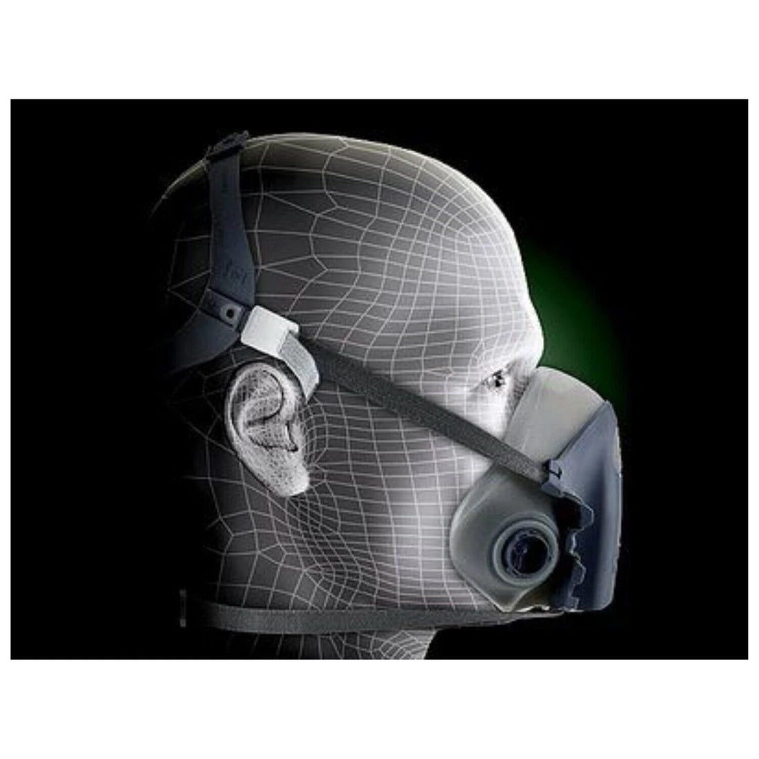 3M Reusable Half Face Mask Model (7502 )