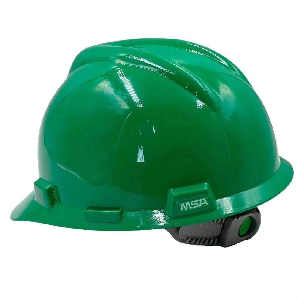 خوذة سيفتي إم إس إيه - موديل في-جارد - أخضر | MSA Safety Helmet - Model V-Gard - Green