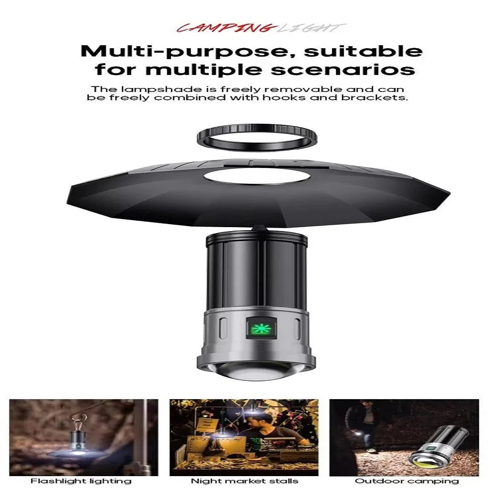 YES-677 Multifunctional Camping Flashlight