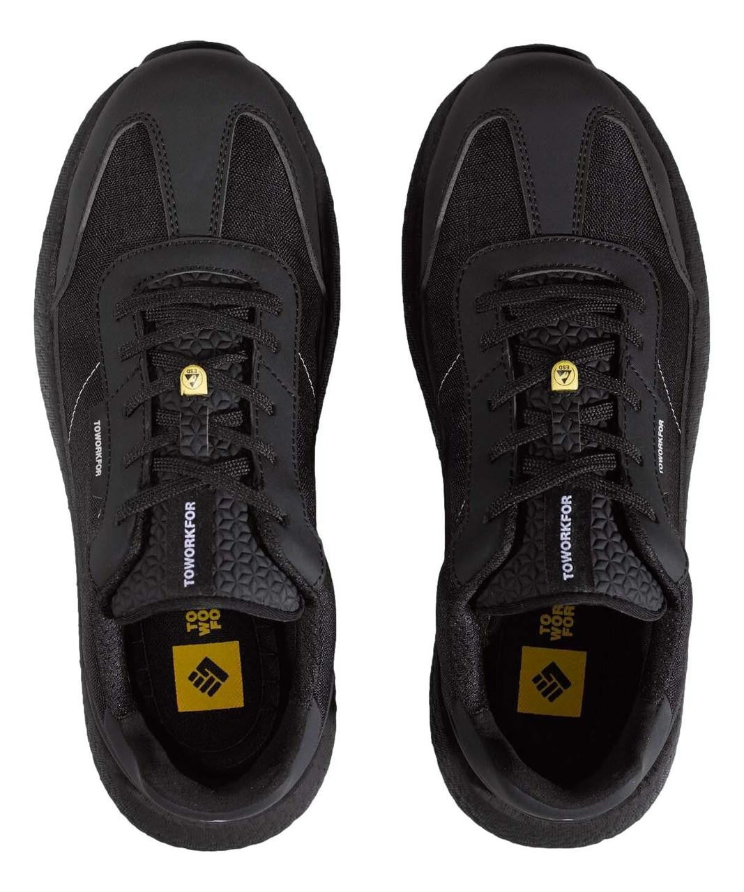 Toworkfor Safety Sneakers - Model Zero All Black