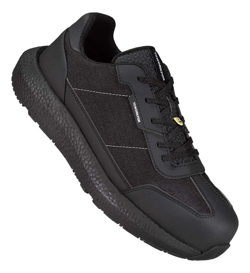 Toworkfor Safety Sneakers - Model Zero All Black