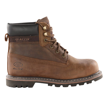 ACTIV Safety Half Boot S3 – Model SF23558 (Light Brown)